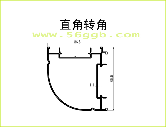 高隔间铝材